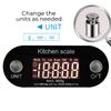 LCD Electronic Kitchen Scales Household Balance Cooking Measure Tool Stainless Steel Digital Weighing Food Scale 210 × 150 × 30mm