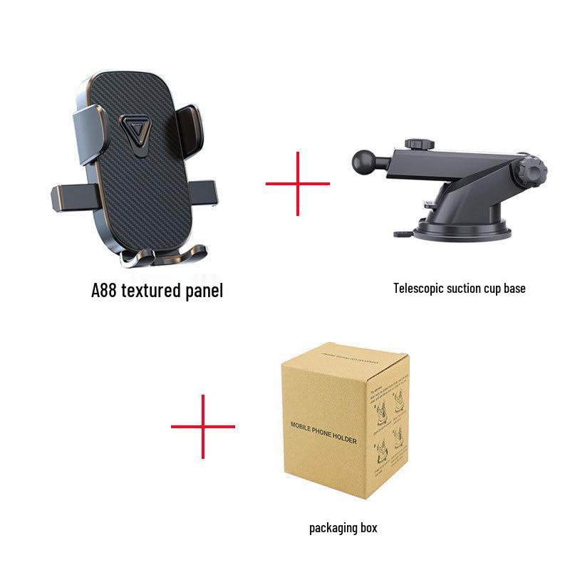 

Universal Retractable Car Phone Holder with Strong Suction - Secure Fit