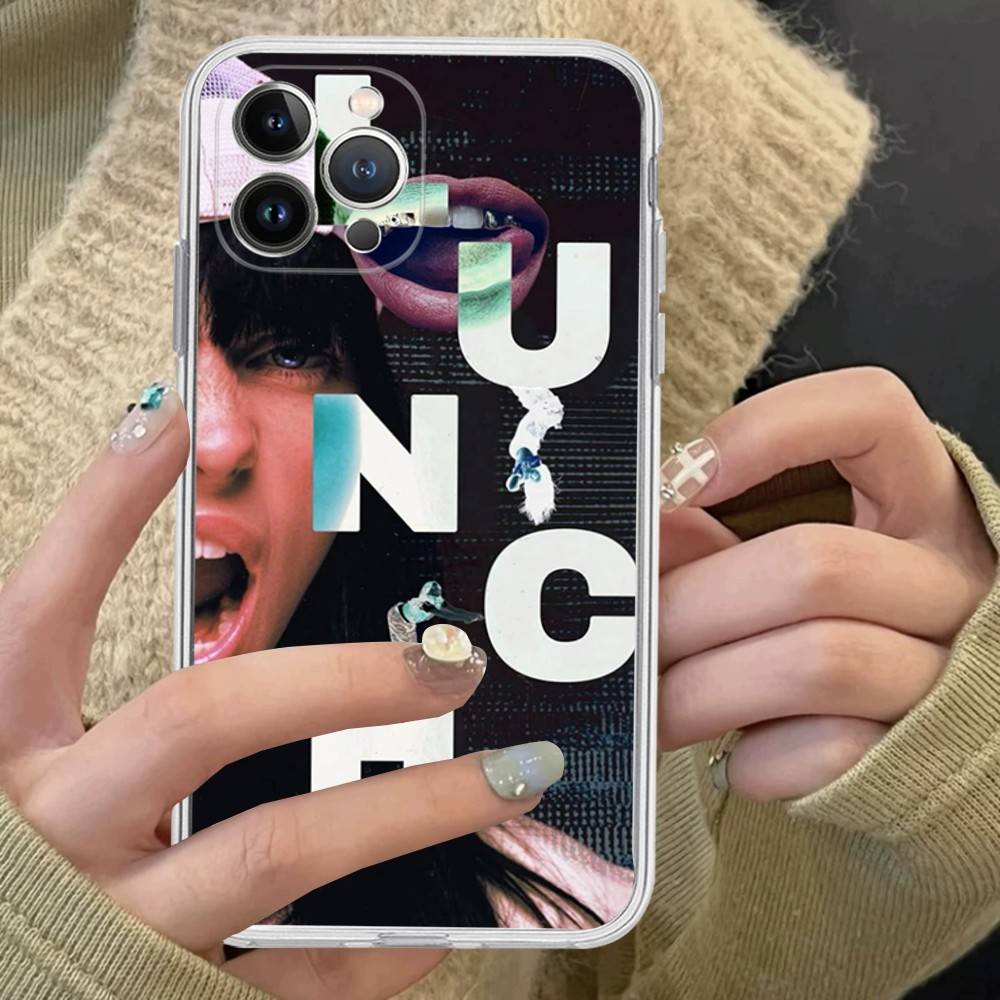 Pop Singer B-Billie Transparent Phone Case For IPhone 17 Air 16 Pro Max 15 14 13 12 11Plus Shockproof Cover