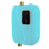 110V/220V Electric Water Heater Bathroom Kitchen Wall Mounted Instant Heating Water Heater 3S Hot Shower LCD Temperature Display
