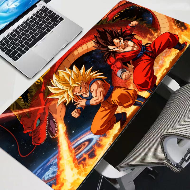 Large Gaming Mouse Pad Durable Max Dragon Ball Anime PC Computer Gamer Desk Mat For CS GO LOL XXL Laptop Kawaii Mousepad