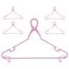 5Pcs Windproof Clothes Hangers Heavy Duty Plastic Multi-Functional Clamp Hangers for Pants Towels Shirts Vest Laundry Organizer