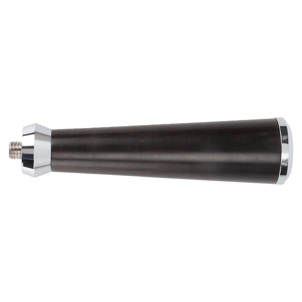 M10 Thread Coffee Filter Handle Replacement Steel Bottom Wooden Coffee Machine Handle with Buckle