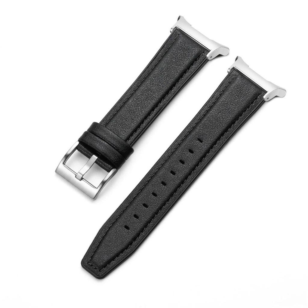 Leather Silicone Hybrid Strap for Samsung Galaxy Ultra(2025) Watch 8 40/44mm Smartwatch Band for Galaxy Watch Ultra 47mm 8Class