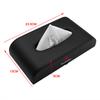 3D Leather Tissue Box Drawer Desktop Kitchen Napkin Storage Box For Mercedes Benz A B R G Class AMG W211 W204 W210 W251 CLA GLA AV1