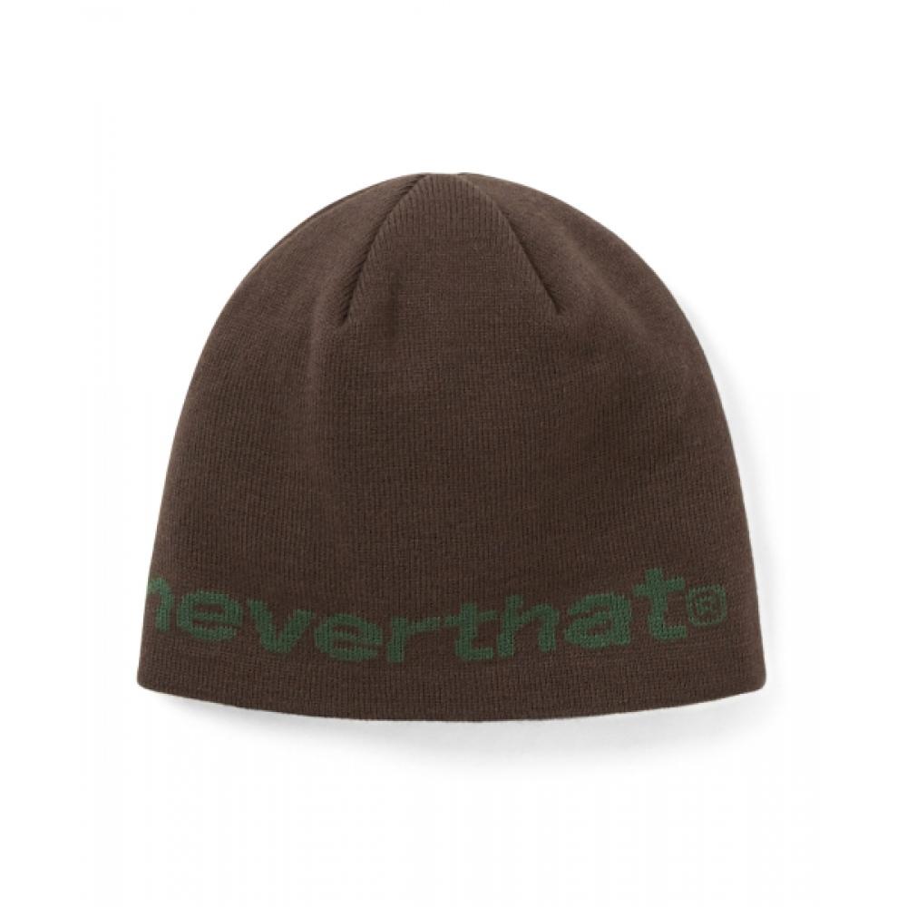Thisisneverthat Sp Logo No Cuff Beanie Brown