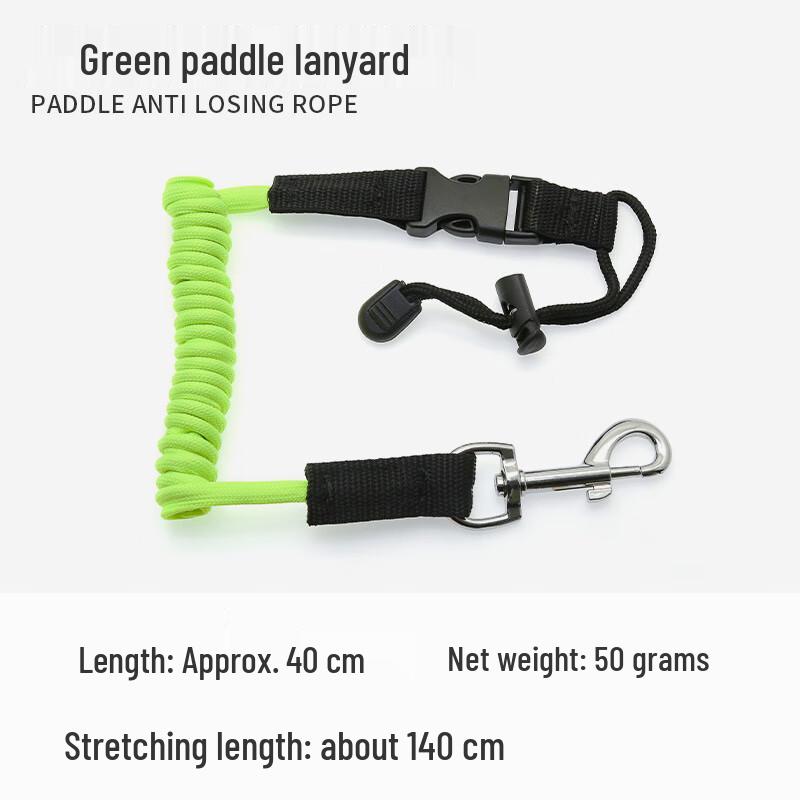 Elastic Paddle Leash for Kayaks & Inflatable Boats