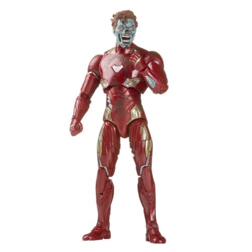 Hasbro Marvel Legends Series MCU Disney Plus What If...? Zombie Iron Man Action Figure, 6-inch (15 cm) Size, with 3 Accessories, F3700, Authentic