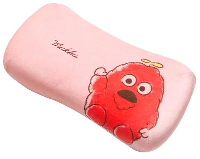 MORIPiLO Morishita Gachapin Mook polštář z paměťové pěny 15x31cm polštář na opěradlo pohovky plyšová hračka polštář s postavičkou Ponkikkies Mook červená 4621420