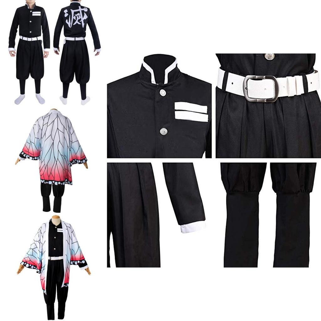 High-quality Demon Slayer Kimetsu No Yaiba Kochou Shinobu Cosplay Costume Robes For All