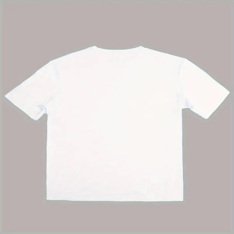 Summer Men's Casual Pine Tree Pattern 3D Digital Printed T-shirt Short Sleeved Round Neck