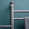 Bathroom Rotating Towel Bar Corner Shelf