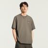 Li Ning Sports Lifestyle Series Letter Round Neck Loose Fit Breathable Short Sleeve T-Shirt Unisex Tops ATSW257-8