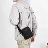 Men's Lightweight Nylon Crossbody Bag Small Vertical Shoulder Sling Bag for Travel Daily Commute