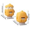 Chick Shape Wall Mounted Tissue Holder Cartoon Toilet Paper Container  Garbage Bag