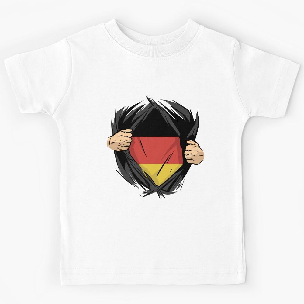 Awesome Super German Blood Inside Me For A Deutsch Pride Kids T-Shirt 130