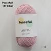 Sumire Craft Shop Peaceful Cotton 50g per Set of 5 balls of the same Knitting Yarn, Approx. ball, 120m, color, (10)