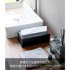 Yamazaki Tissue Stand Black W12.6x9.7x23.7cm Tower 1441