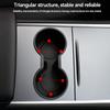 Caja de almacenamiento para portavasos de consola central, no tóxica, para Tesla Model 3 Y 2021 2022, ajuste perfecto, resistente al agua, accesorios para el interior del automóvil