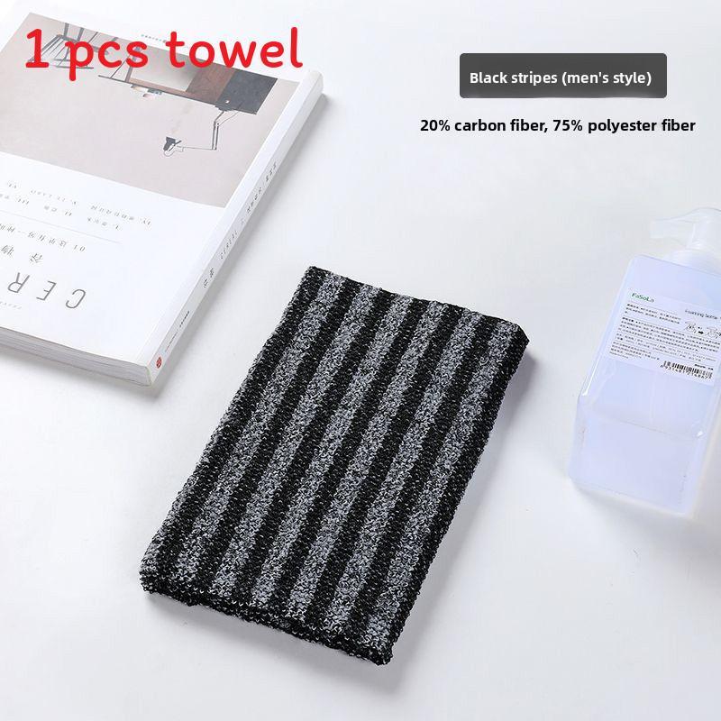 Bath Towel Washcloths For Adults Pva Long Back Scrubber With Mesh Design For Home Spa Use