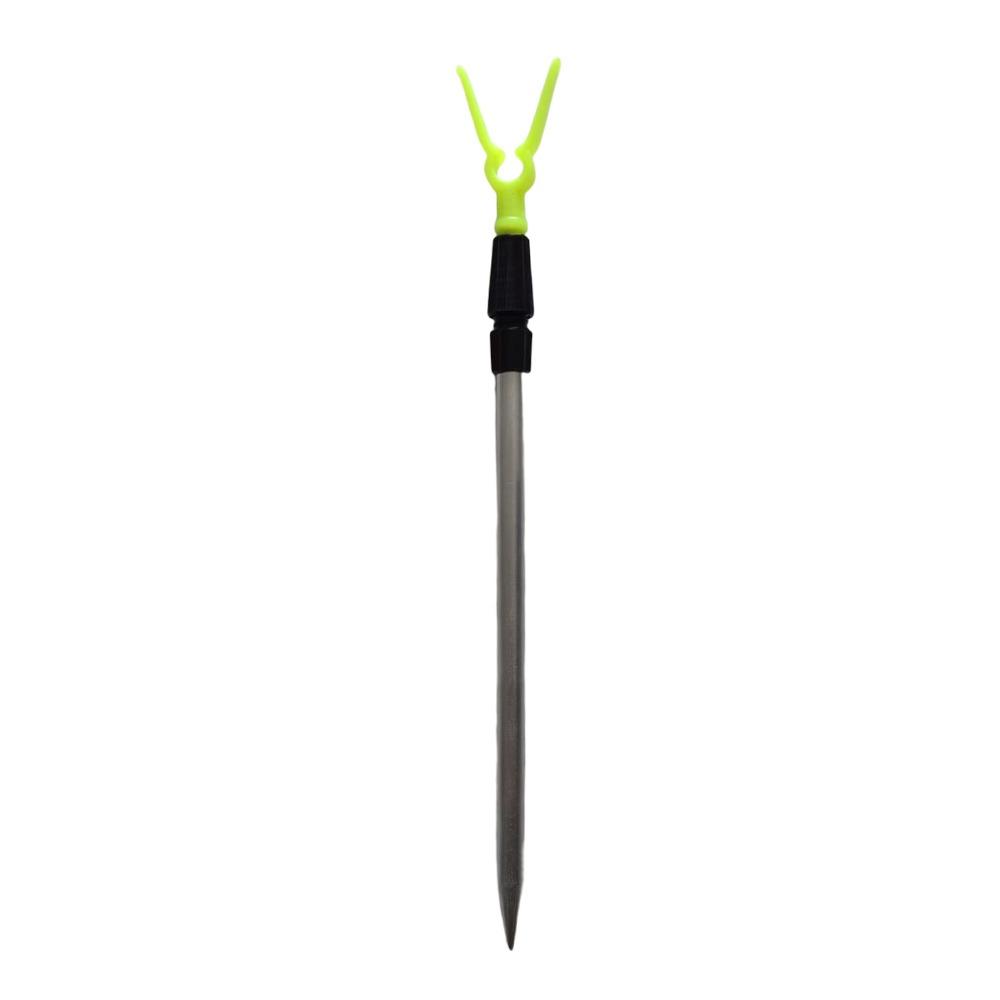 

Aluminum Alloy Fishing Rod Holder 50cm Durable Fishing Accessories Ultra-short New Small And Light Fishing Rod Bracket Fishing 50cm жовтий
