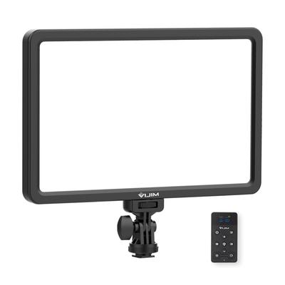 VIJIM VL192 פנל שטוח נייד אור LED וידאו אור 2500K-9000K טמפרטורת דו-צבע USB ניתן לעמעום