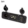 50A FOR Anderson-Plug USB 3.0 Receptacle Flush Mount Recessed Plate Accessories