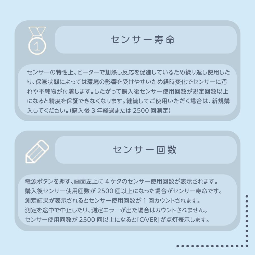 TOAMIT Toa Sangyo Alkohol Tragbar Einfach Verhindert Trunkenheit am Steuer und Alkohol-Kater Weißes Schachbrettmuster, Alkoholtester, Messung, Übermäßiger Alkoholkonsum, Tester,