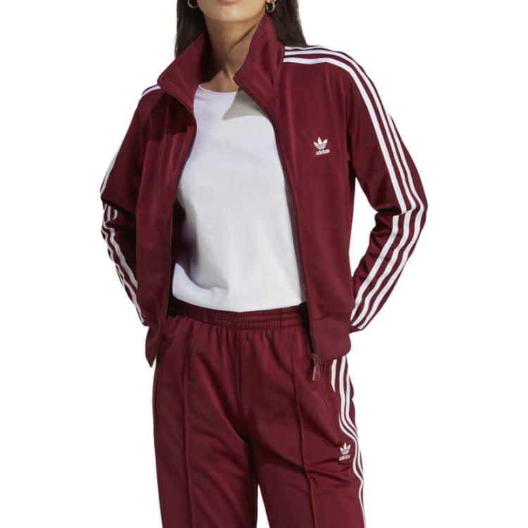 Women's Adidas Jackets Women's Burgundy Turtleneck Moderate Other