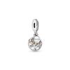 Pandora Family Tree Decoration 14K Gold/925 Silver Cubic Zirconia Pendant Women Pendant 791728CZ