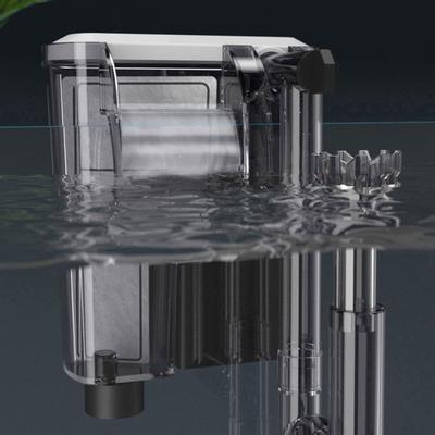 Filtro de Aquário Cascata Montado na Parede Purificador de Água Circulante Embutido Ciclo de Água Limpa 3 em 1 para Casa