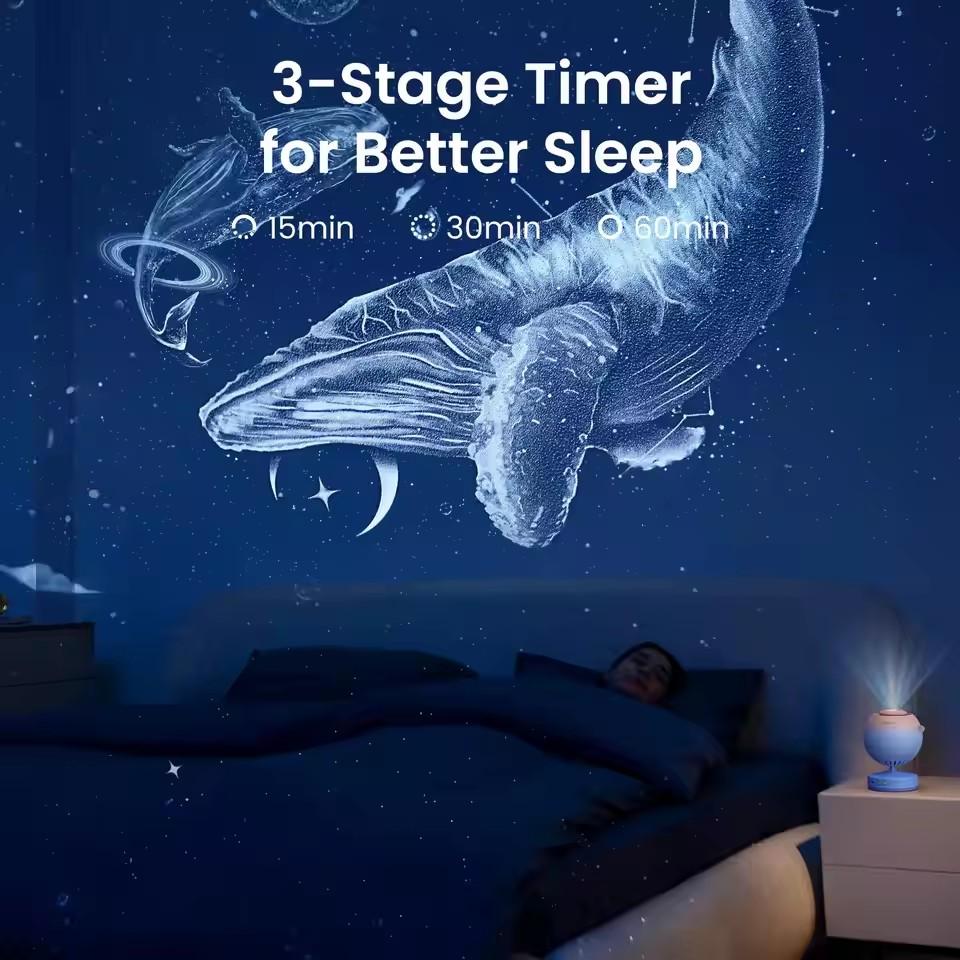 Projector Star Projector Night Light Lamp with High-Definition Soft Light for Children's