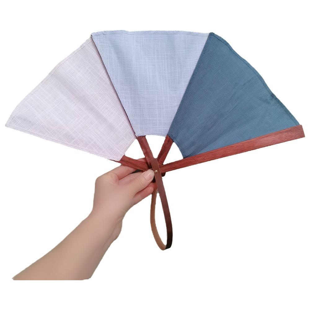Hand Fan Embroidered Spanish Folding Fan Hanging Multipurpose Handmade Fan Portable Vintage Hand Cranked Fan Traditional Events