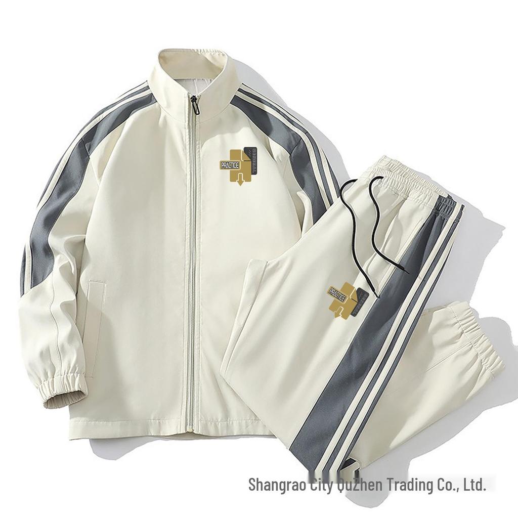 Trendy Stand Collar Loose Zipper Jacket - Versatile for Spring & Autumn