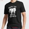 Save The Woolly Mammoth Retro Animal Funny Humorous Active T Shirt Vintage Stretched Soft Homme Designer Clothes