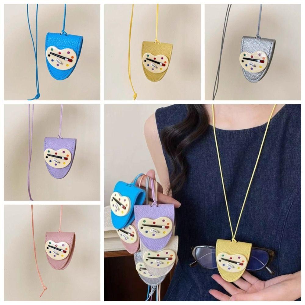 Palette Hanging Neck Glasses Clip Dopamine Magnetic Glasses Protective Rope  School