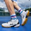 36-46 Párové Plus Size Tlumící protiskluzové prodyšné tenisové boty Volejbalové sportovní boty Badmintonové tréninkové boty