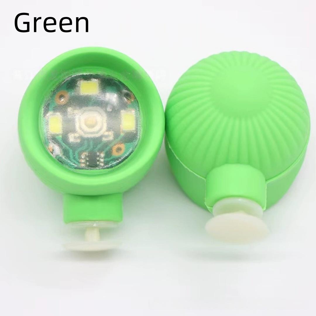 

2pcs Cave Shoes Headlights Detachable LED Lights with 3 Lighting Modes for Outdoor Cycling Hiking Camping Warning Shoe Lights зелёный