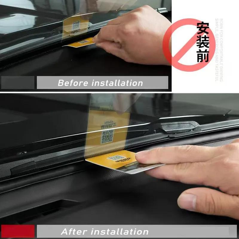 For HAVAL H9 2nd 2024 2025 Car Dashboard Sound ulation Sealing Strips Center console sealing strip Accessories