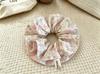 Korean Style Small Floral Hair Tie for Women - High-End 2026 Hair Accessory for Ponytails and Buns.