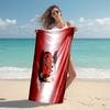 Lightning McQueen Beach Towel Outdoor Camping Beach Towel for Vacation Swim Outdoor Pool Absorbent Bath Towel