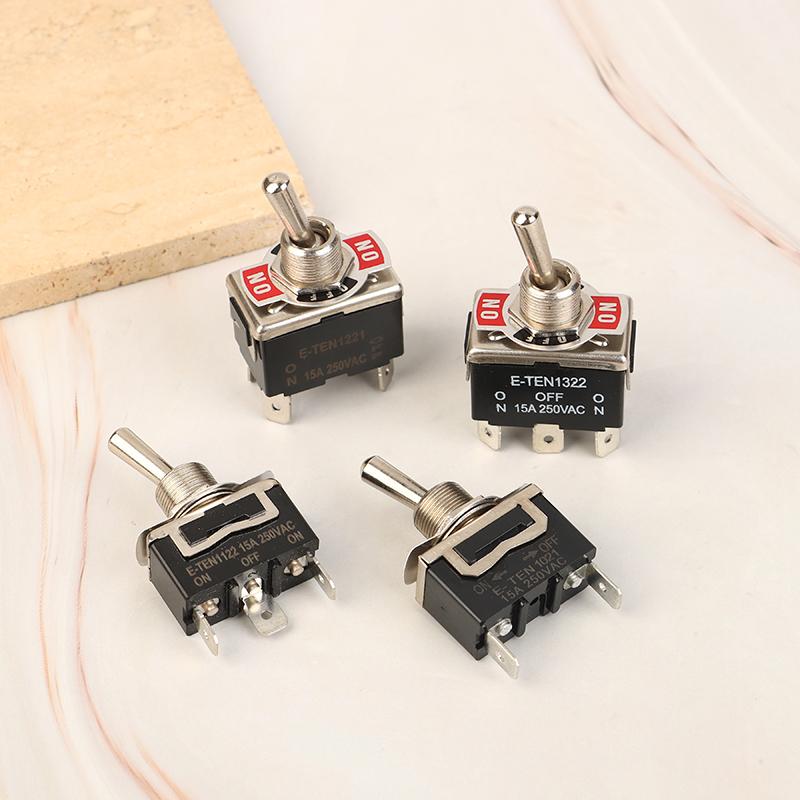 5Pcs Heavy Duty Car Boat Rocker Toggle Switch 15A 250V 2Pin Spst On/Off Rocker Switches With Waterproof Boot Spst Rocker Switch