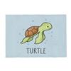 Cute Animal Placemat Rabbit Raccoon Seahorse Shark Children Napkin Dining Table Coaster Sheep Sloth Snail Squid Polyester Hemp