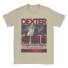 Dexter Morgan Movie Cotton T-Shirt For Adult Summer Crime TV Drama  Retro T-Shirts O-Neck Harajuku Tee Shirt Oversized Clothes