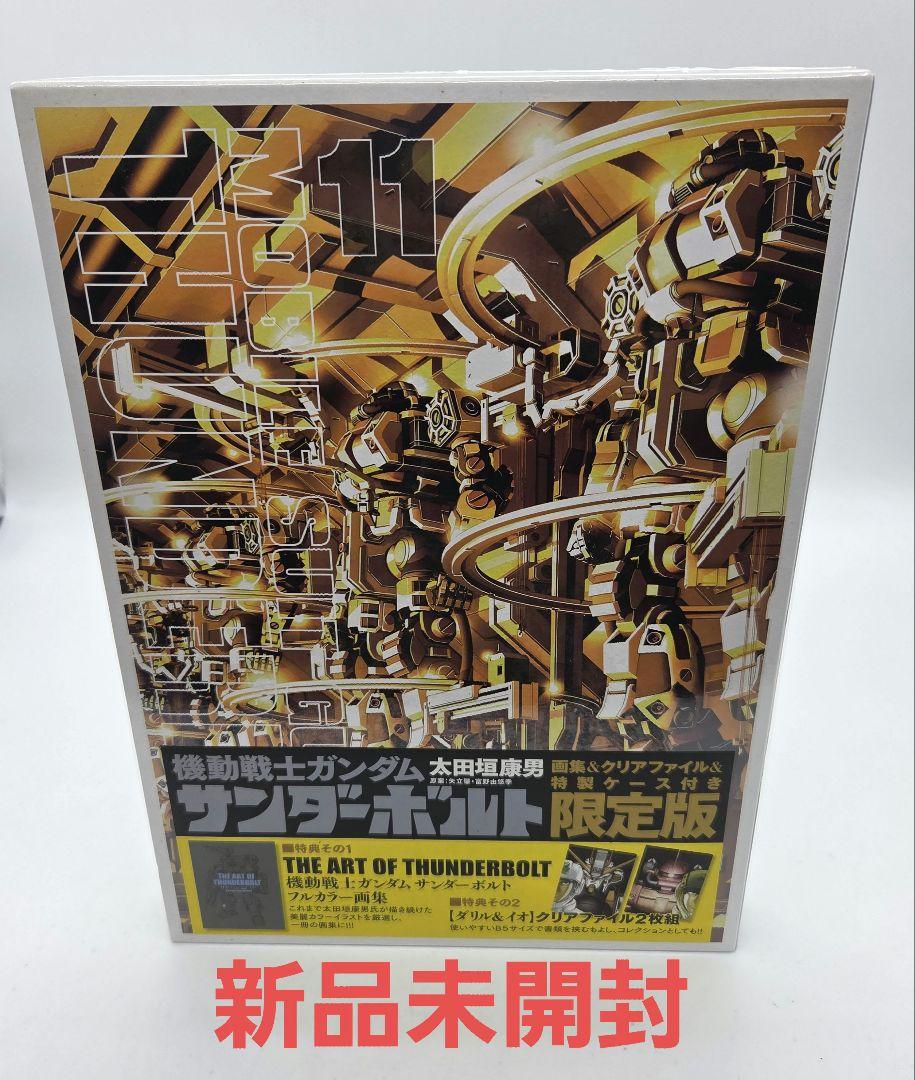 

[USED] Mobile Suit Gundam Thunderbolt 11 Limited Edition with Art Book & Clear File
