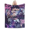 Arcane Vi Jinx Blankets Quality Warm  Throw Blanket Autumn Students Living Room Aesthetic Bedspread
