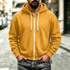 Men's Casual Zip-Up Hoodie Sweatshirt Jacket with Pockets for Everyday Wear