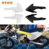 OTOM Plastic Motorcycle Front Side Spoiler Kit Motocross Radiator Shrouds Panels For HUSQVARNA TC125 250 TX300 FC450 FX350