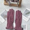 Fashion Lady Glove Mitten Women Touch Screen Gloves New Full Fingers Suede Gloves
