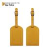 PU Leather Luggage Tag & Anti-lost Boarding Pass Holder with Logo